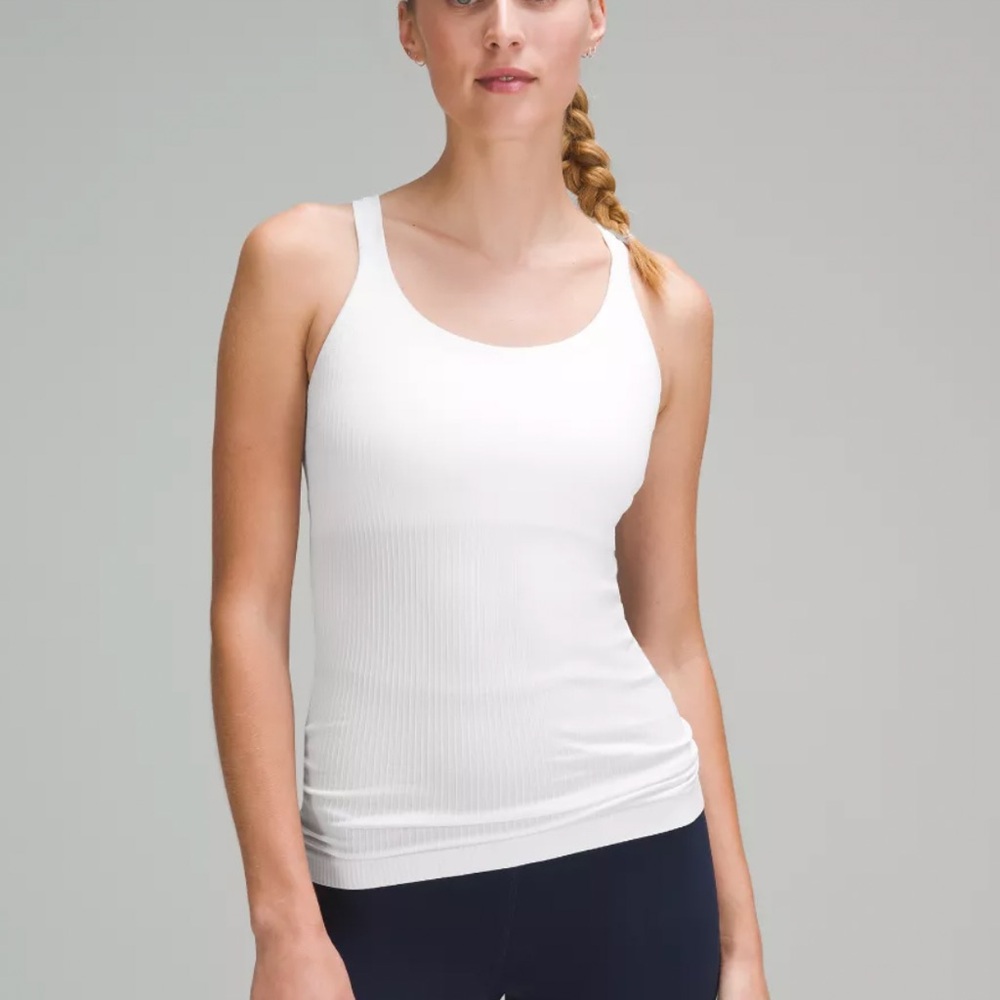 Lululemon Ebb to Street Tank Top in White